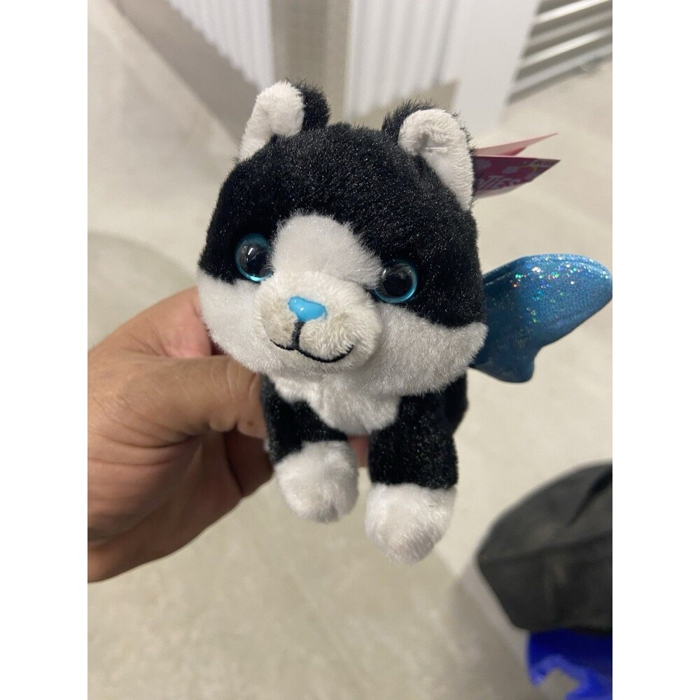 Petooties Boston Terrier Russ KellyToy Dog Puppy Black Plush Rare HTF Retired